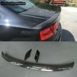 For Audi A8 A Style Carbon Fiber Rear Trunk Spoiler Car Wing 2010-2014