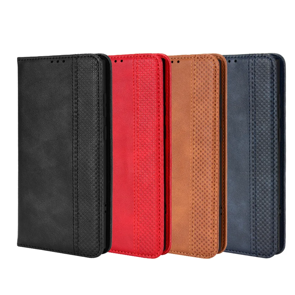 ل T-Mobile Revvl 8 5G Revvl8 الفاخرة الوجه محفظة من جلد PU الامتزاز المغناطيسي الحال بالنسبة T Phone 3 5G TPhone3 حقيبة الهاتف