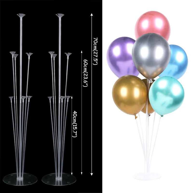 Weigao 7/10 Buis Ballon Stand Verjaardag Ballonnen Boog Stok Houder Bruiloft Decor Ballon Globos Verjaardagsfeestje Decoraties Kids