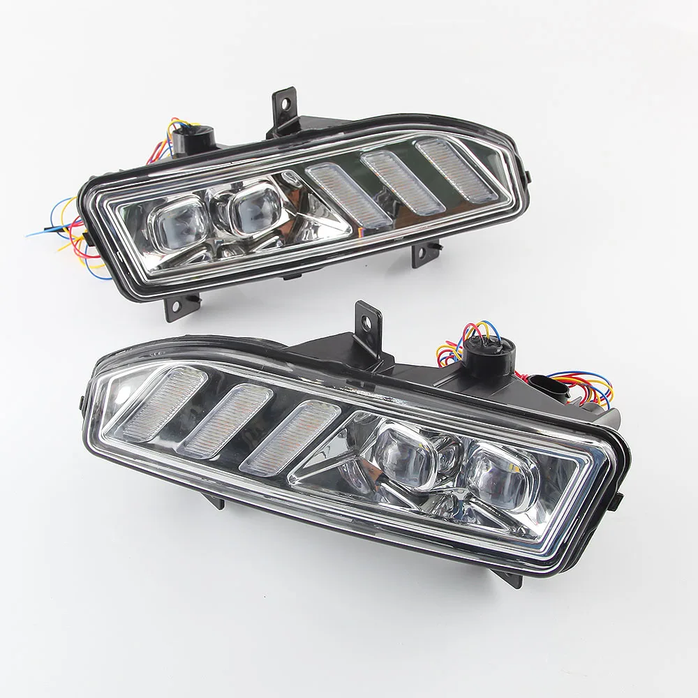 Free shipping LED DRL Daytime Running Light for Nissan X-TRAIL/Sylphy LED day light and fog lamp suit Car accessories