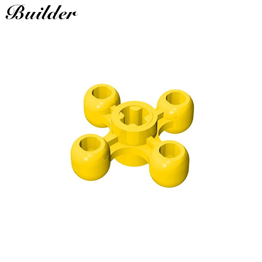 Little Builder 32072 10pcs Building Blocks Technological DIY Spinning Wheel Gear Parts Moc Compatible Assembles Particles Toys