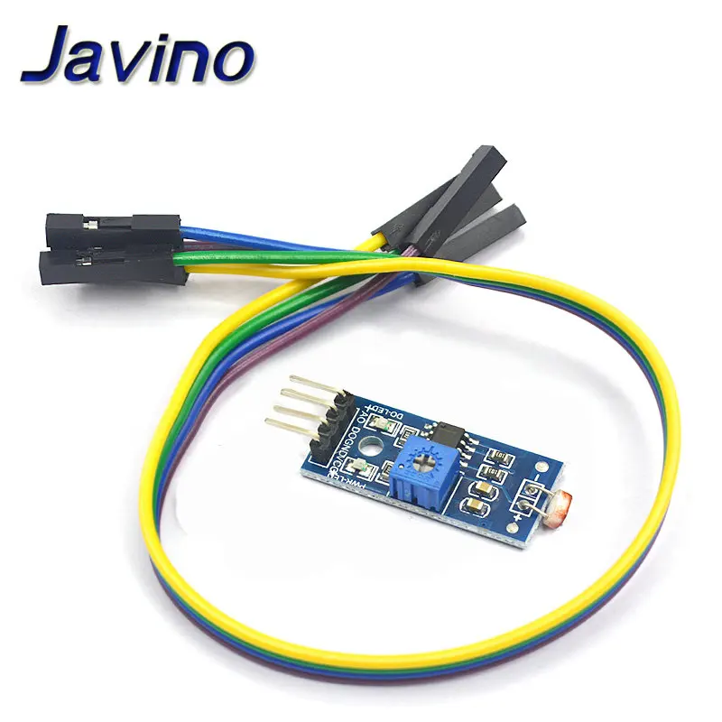 Photosensitive brightness resistance sensor module Light intensity detect New For Arduino 3/4pin DuPont line