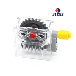 5 Sets/batch of High-Tech Parts:2x4x3 1/3 Transformation GearBox 6588/32239 Worm Gear 4716 Assembling Toy Building Blocks Bricks