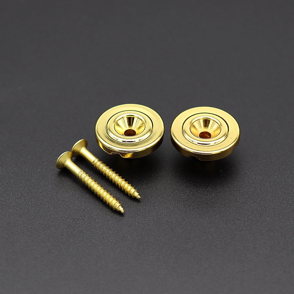 2pcs Electric Guitar String Trees String Trees Guitar Retainer with Mounting Screws for Bass Guitar Parts Replacement