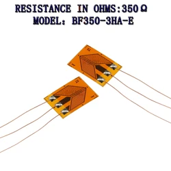 1PCS high-precision half bridge strain gage BF350-3HA-E 350 ohm / shear stress torque strain gauge belt Enamelled wire
