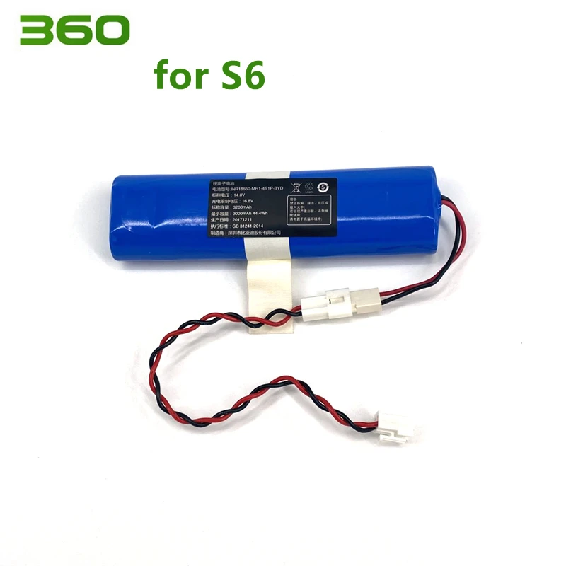 Original repair accessory battery, suitable for 360 S6 vacuum sweeping robot