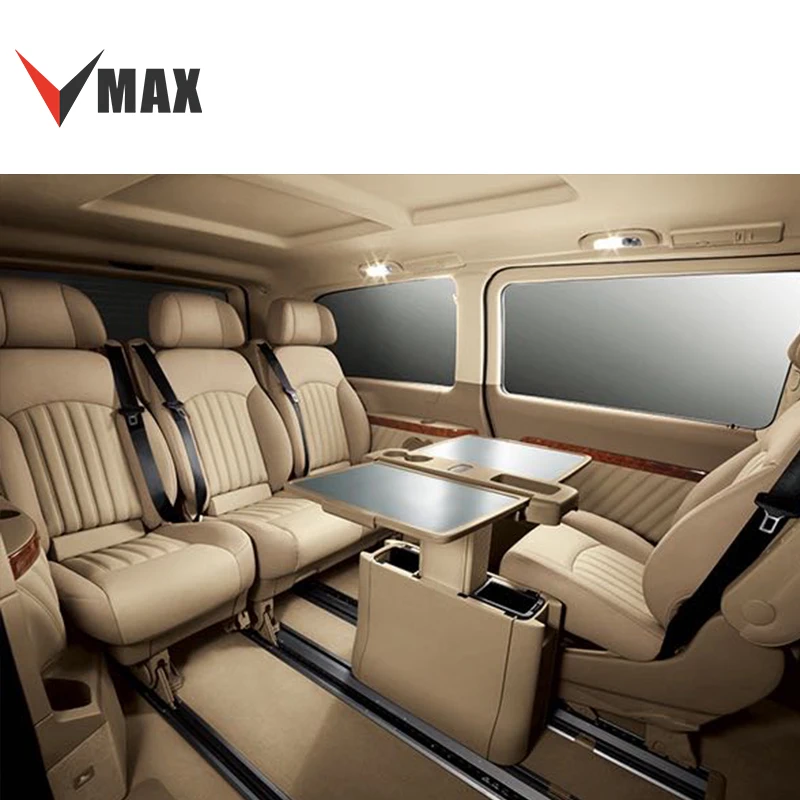 

V class W447 Vito V 250 v260 luxury leather car Seat Table car table for W447 Vito V 250 v260