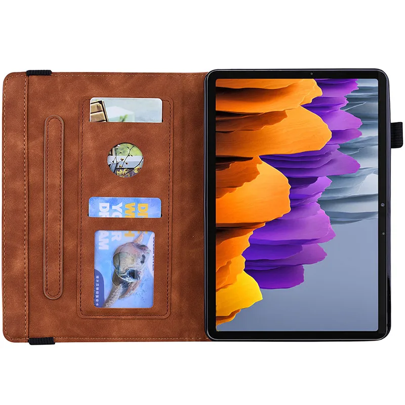 Capa para Tablet em Relevo 3D, Capa para Samsung Galaxy Tab S7 FE, S7 Plus, 12.4 ", T975