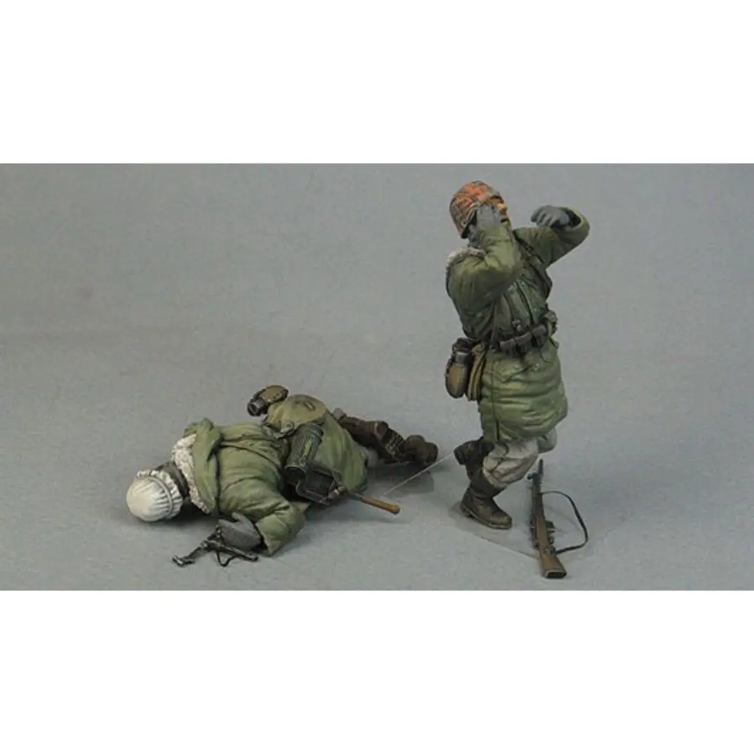 Figurine GK en résine 1/35, kit non assemblé et non peint