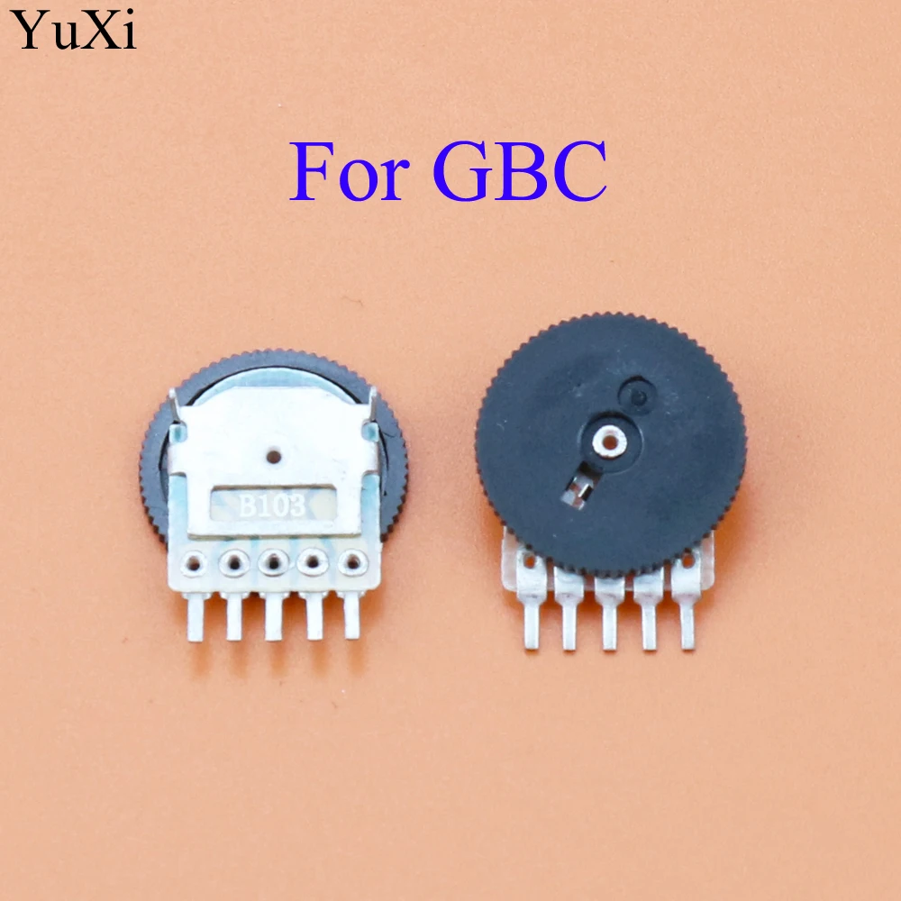 5PCS Volume Switch For Game Boy GB GBA GBC GBA SP Motherboard Potentiometer Replacement Repair Accessories
