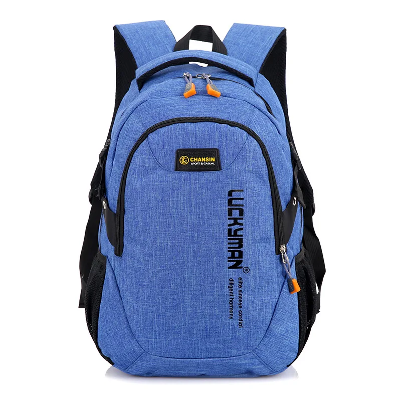 Unisex School Bag Waterproof Nylon Brand New Schoolbag Business Men Women Backpack Polyester Bag Shoulder Bags Computer Packsack