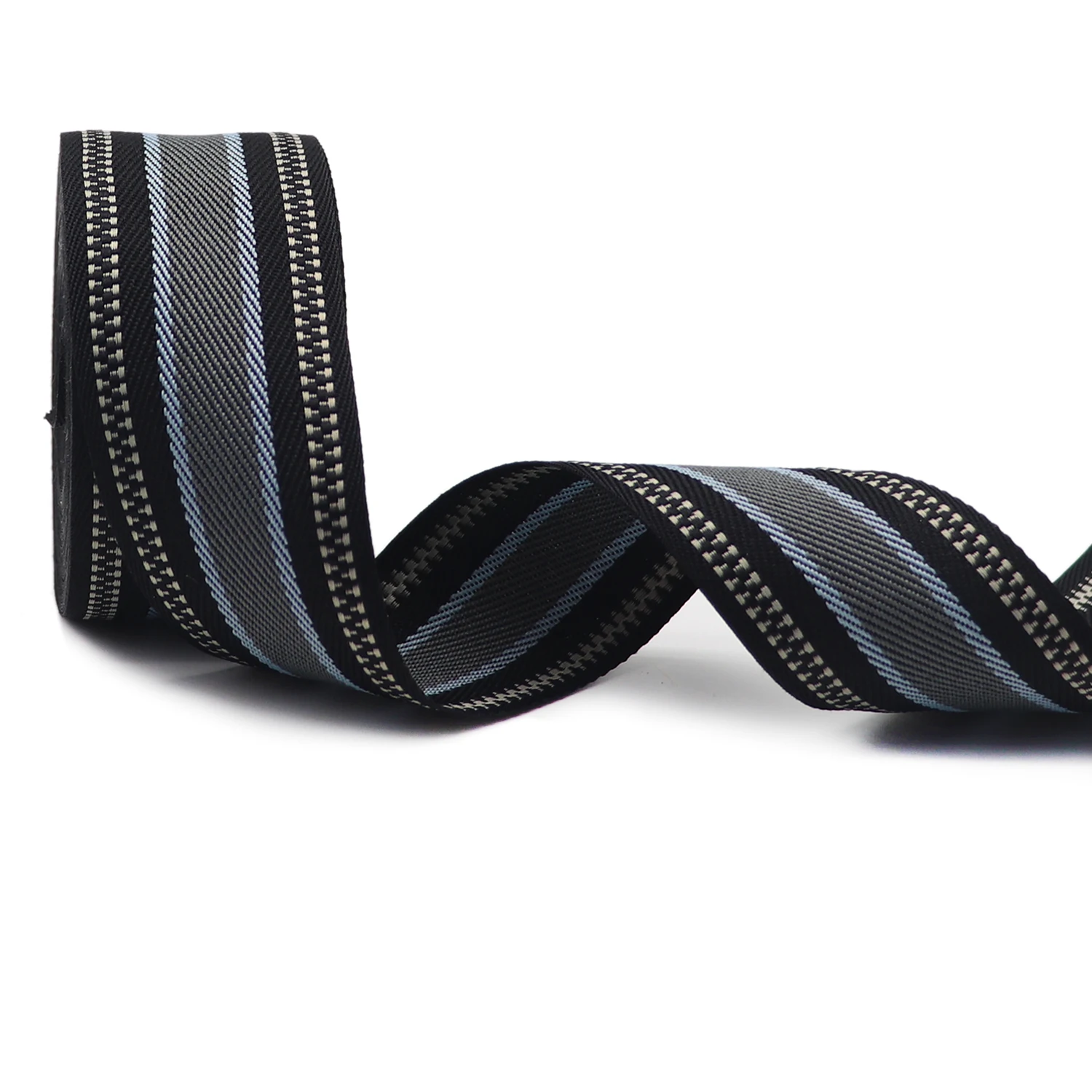 10 Yards 16MM/25MM/38MM Gestreiftes Farbkollisionsband für Haarschleifen, DIY-Bastelarbeiten, handgemachte Accessoires M19081903 – Detail 6