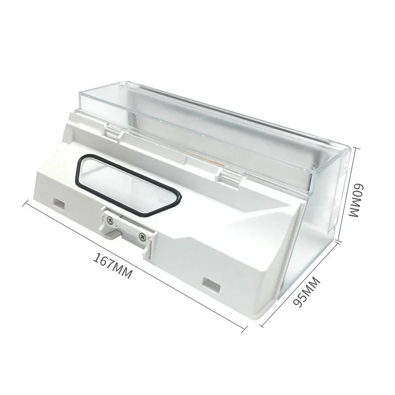 خزان المياه صندوق غبار فلتر Hepa ل شاومي Roborock S55 S51 S50 الروبوتية مكنسة كهربائية ممسحة القماش خزان المياه تصفية الملحقات