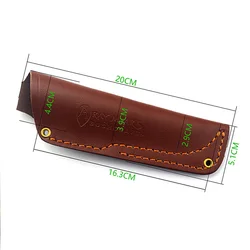 Knives Holster Straight Knife Scabbard Sheath First Layer Of Leather Cowhide  Northern Europe RM Protective Outdoor Hunting Tool