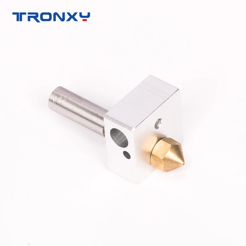 Heated Block M6 Throat 0.4mm Nozzle for Print Head Extruder J-head Aluminum Block