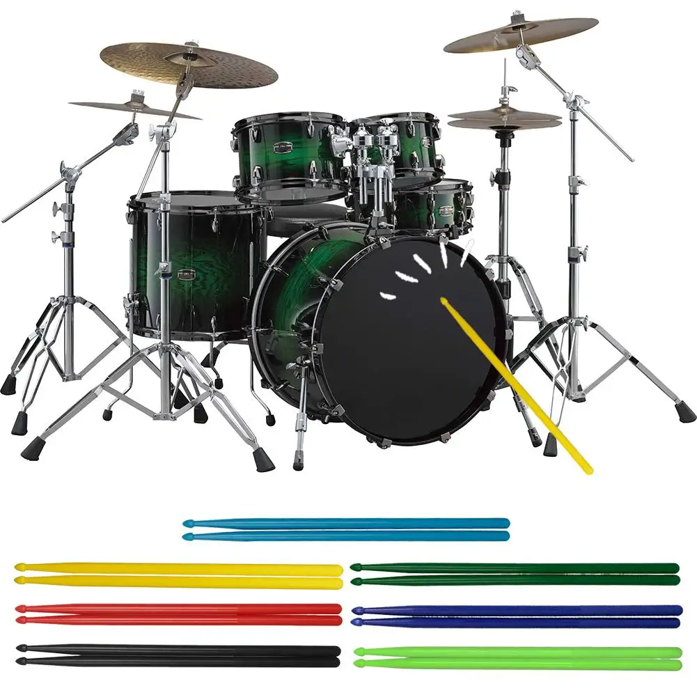 1Pair Drum Sticks Electronic Drum Rack Drumsticks Musical Sticks Percussion Instruments Accessories