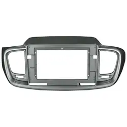 10.1 Inch Car Fascia In-dash Installation Trim Refitting Adaptor Panel Kit DVD Bezel Frame Panel For KIA Sorento 2015-2018（LHD