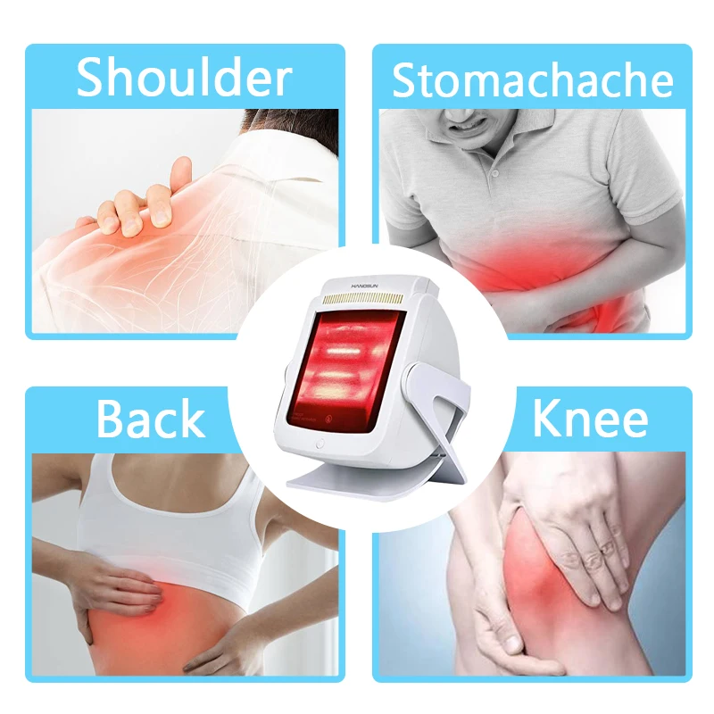 Portable Red Light Therapy Heating Lamp Massager IL80 for Back, Muscle, Knee, Joint, Neck, Shoulder Pain Relief