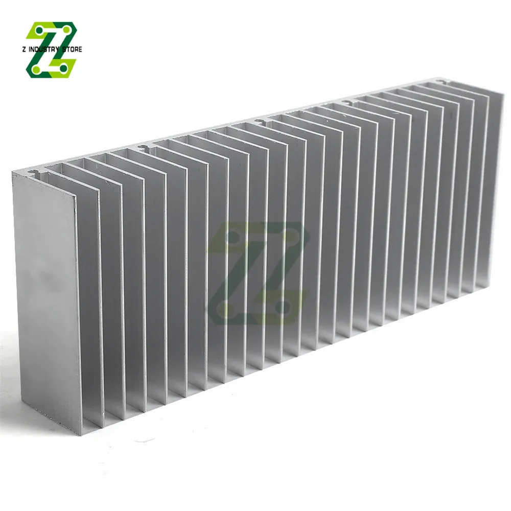 dissipador de aluminio para transistores radiador refrigerador conversor dc placa de circuito 60x150x25 mm 1pc 01