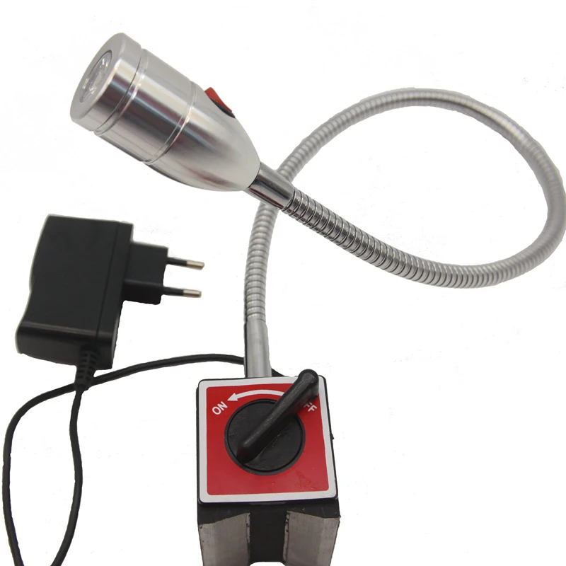

110V 220V 3W LED GOOSENECK LAMP MAGNETIC BASE