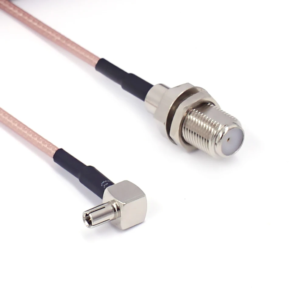 

F Typ to TS9 cable F female to TS9 right angle RG316 Pigtail cable 15cm for 3G/4G USB Modem