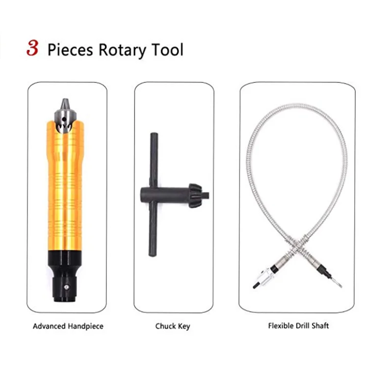 Rotary Quick Change Handpiece Flex Shaft 6mm Shank Tool For Foredom polishing motor Holder Hand Piece