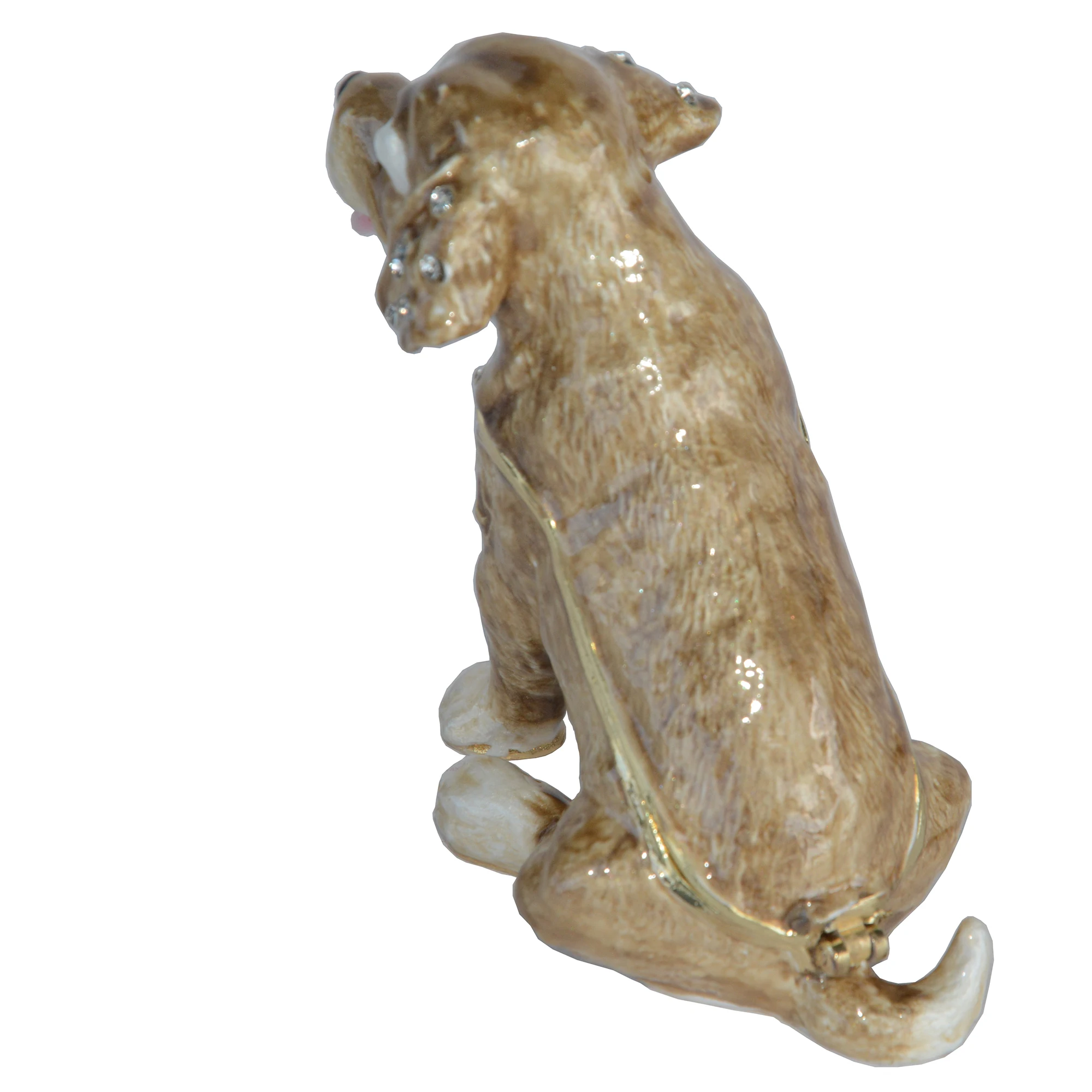 Golden Retriever Dog Trinket Box, Ring Holder, Craft Decoration, Birthday Present