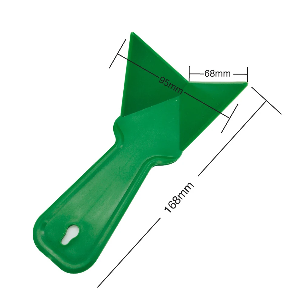 2 pezzi di plastica a colori casuali raschietto per cartongesso Stucco coltello Finisher pulizia strumento di rimozione Stucco per parete del pavimento in ceramica