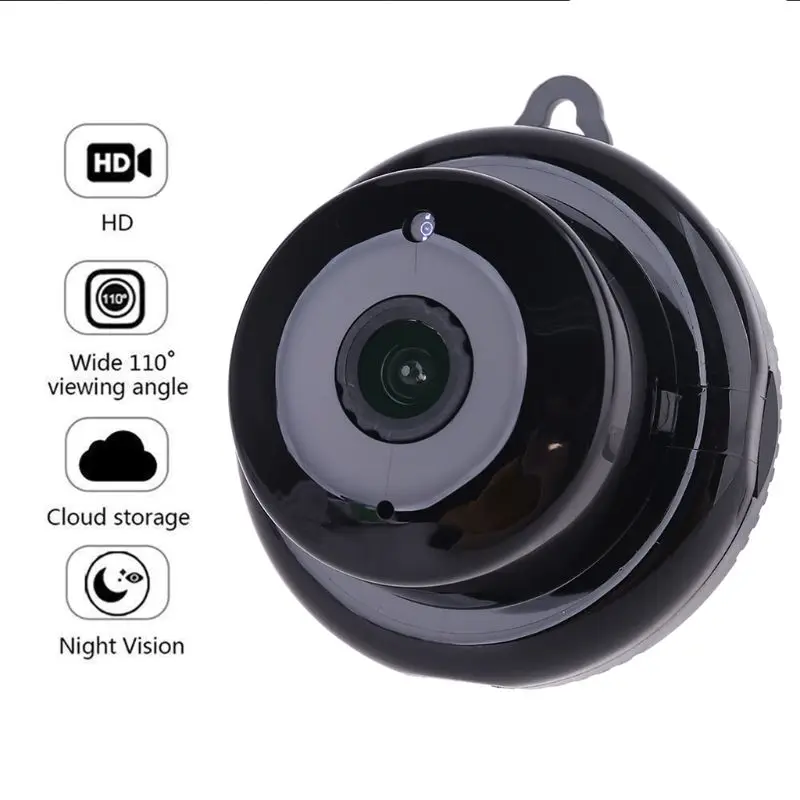 

Loop Recording Wifi 1080P Camera 360 Degree Fisheye Wi-fi Ip Camera Without Blind Spots Perfect for Surveillance Detect Y3ND