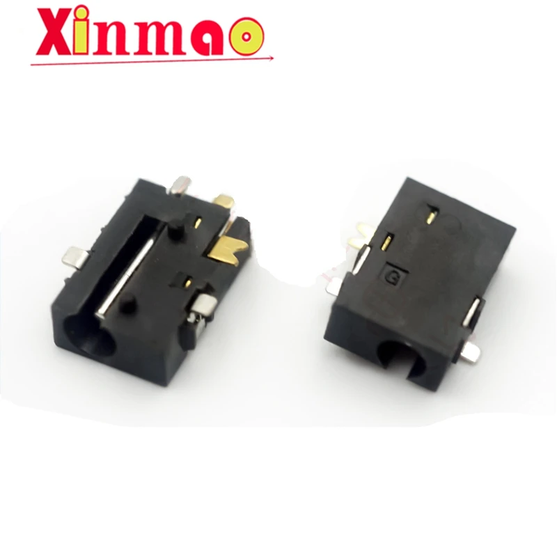 10PCS Female Connector Soldering ROHS DC-056 DC Power Socket DC056 2.5-0.7 MM 2.5X0.7MM SMD SMT 5PINS Tablet Power Sockets
