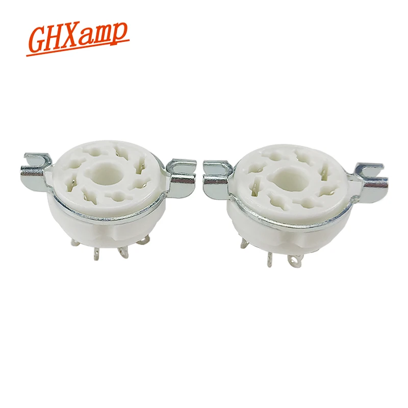 GHXAMP Vacuum Tube Socket Eight-Pin Electronic Valve Base For 5Z3P KT88 KT66 EL34 6P6P 6L6 GZ34 Tube 2PCS