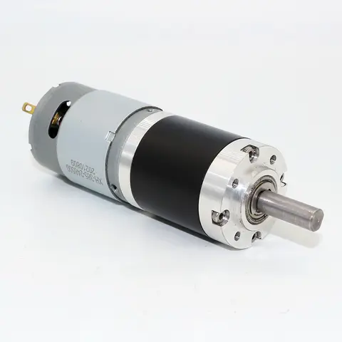 28MM 385 24V planetary gearbox miniature DC reduction motor speed regulation low noise small  motor