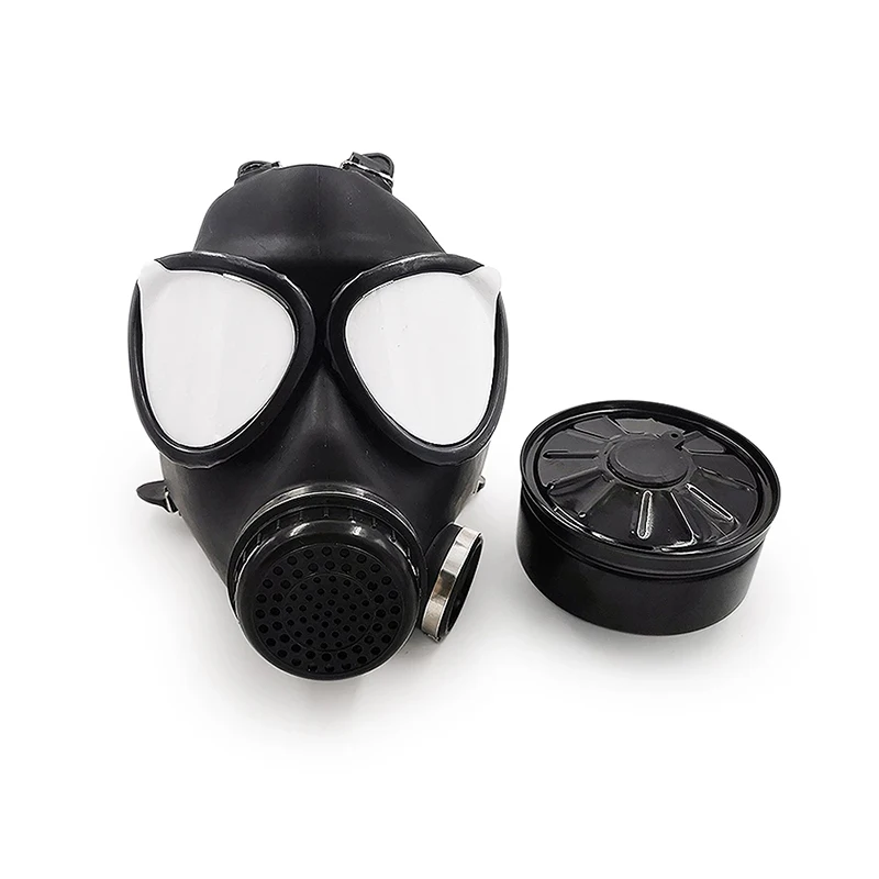 MF14/87 Type Gas Mask Full Face Mask Chemical Respirator Natural Rubber  Filter Self-Absorption Chemical Industrial Mask