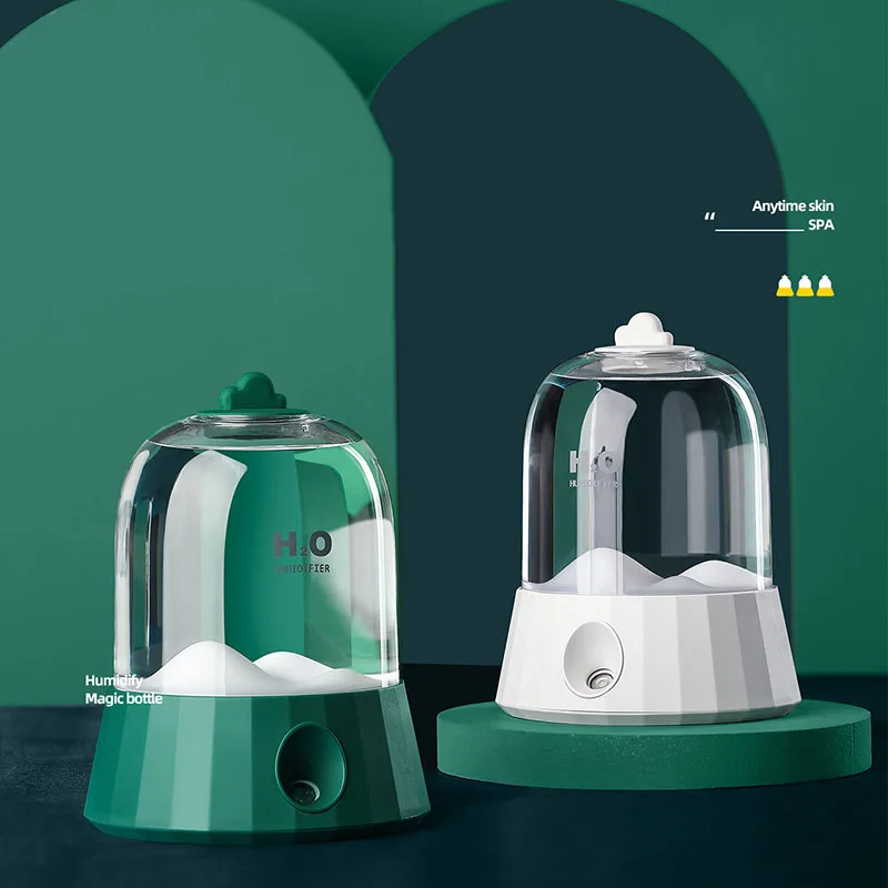 Motahope-mini umidificador portátil, difusor ultrassônico de óleo e luz noturna, carregamento usb, para escritório doméstico e escritório, 400ml