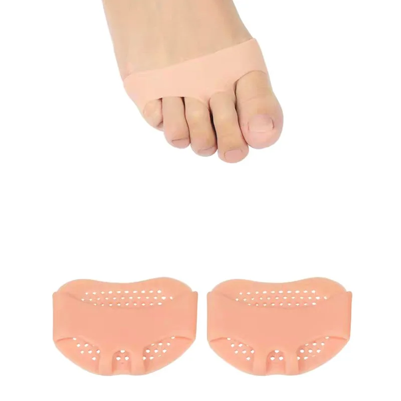 High Heel Honeycomb Silicone Sleeve Forefoot Pad Insert Shoes Accessories Silicone Insoles for Shoes Forefoot Half Pad for Women