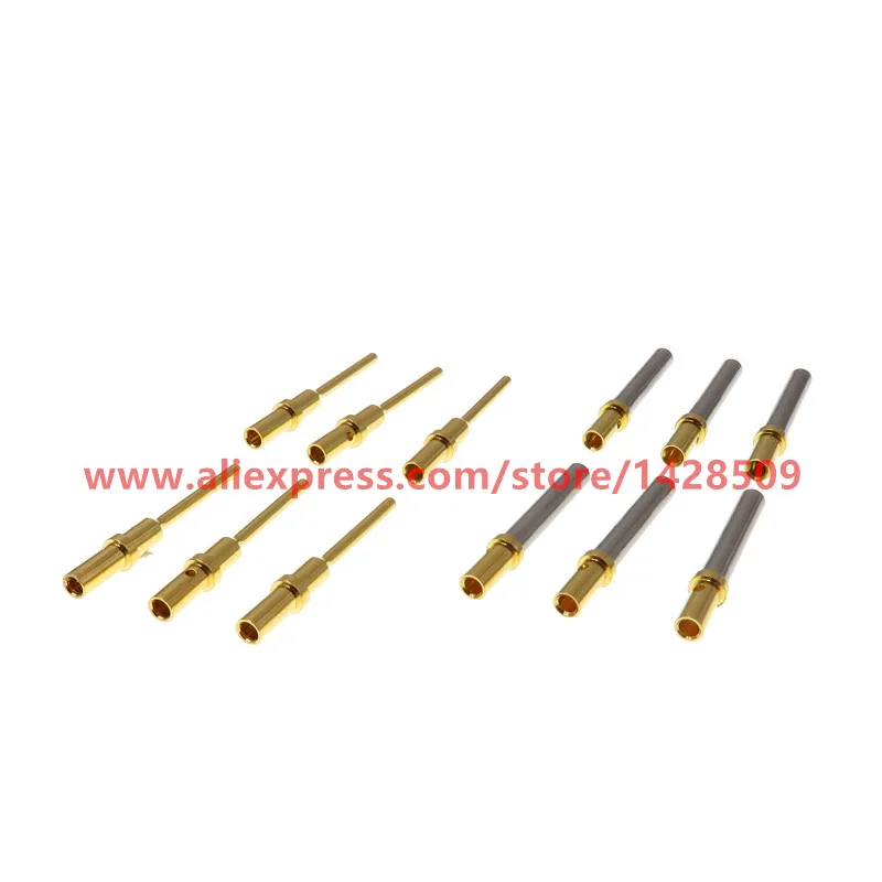 DTM 0460-202-2031 0462-201-2031 Gold Plated  Solid Terminal Size 20 AWG Deutsch Pin Female Male