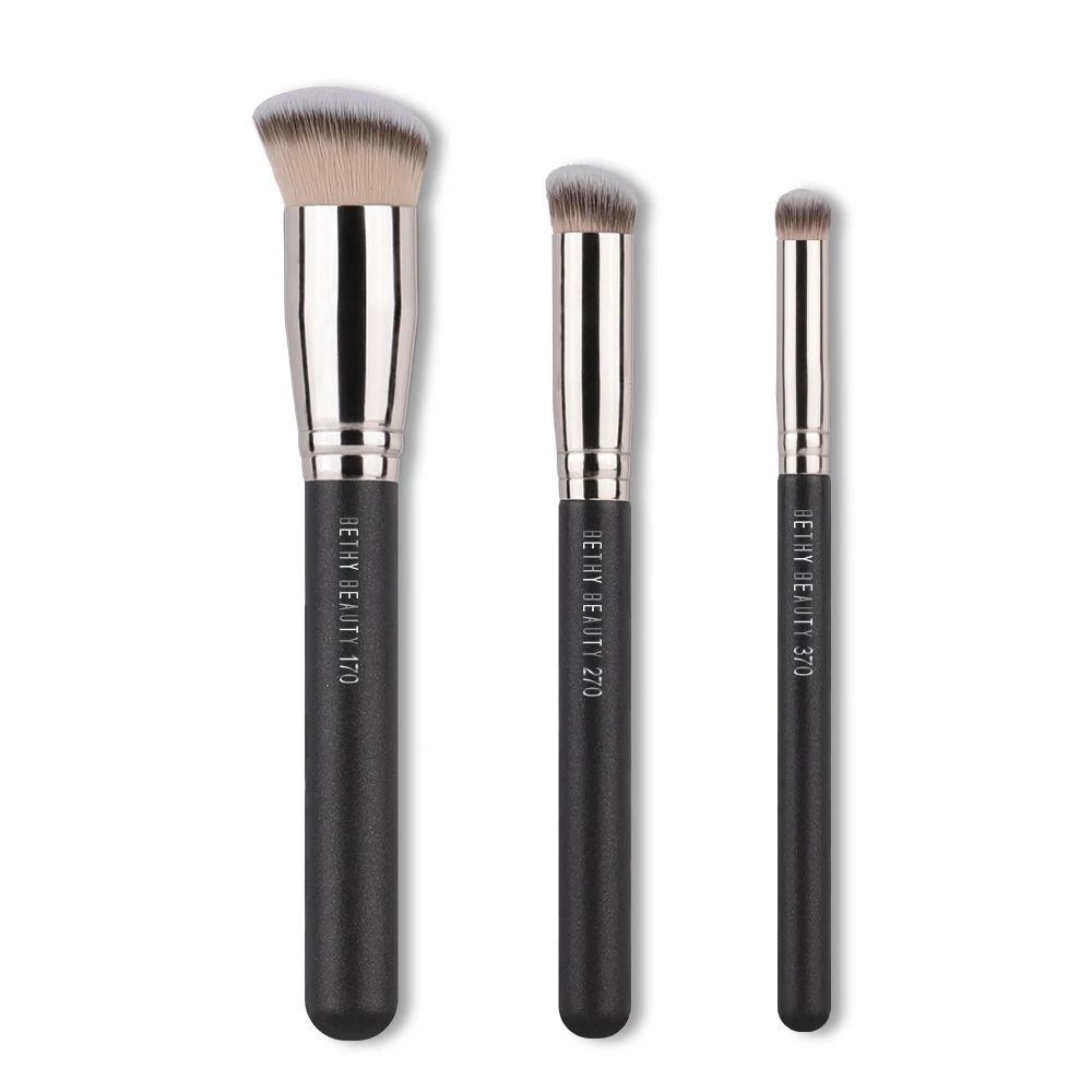 Bethy Beauty 1 pcs Synthetic Foundation Concealer Brush Under Eye Concealing Tool Brush 170 For Foundation 270 370 Cream Buffing