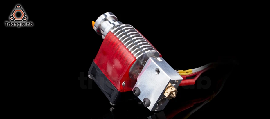 R Trianglelab V6 Volcano Hotend 12V/24V Fernbedienbare Bowen Print J-Head Hotend und Kühlgebläsehalterung für V6 HOTEND für PT100 – Detail 21