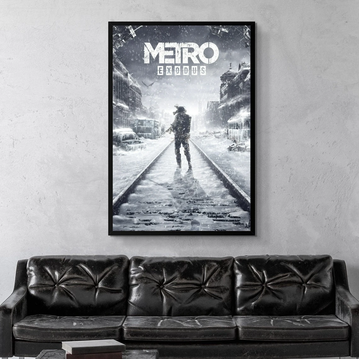 Metro Exodus Game Poster Home Decoration Wall Painting (No Frame)