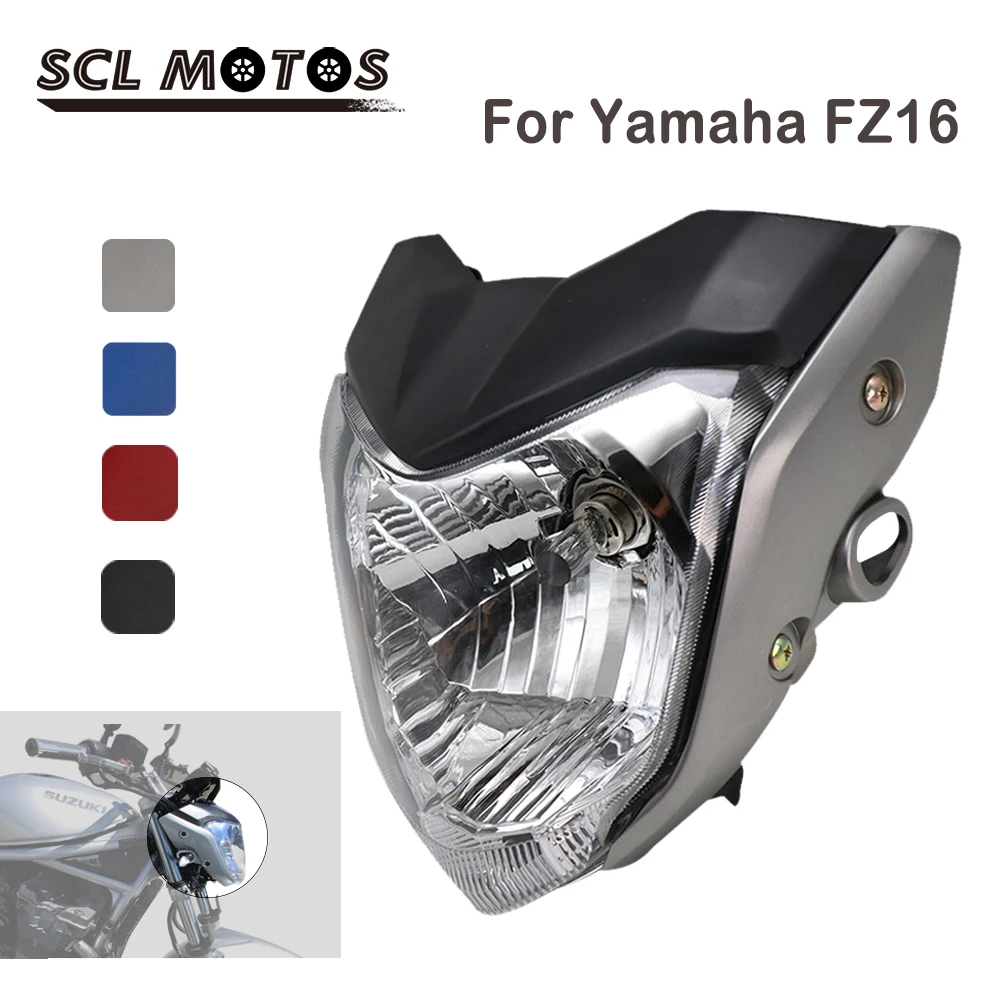 

SCL MOTOS 12V Motorcycle Head Light Headlight Headlamp Comp with Lamp Case for Yamaha FZ16 FZ 16 Motorbike Parts Racing
