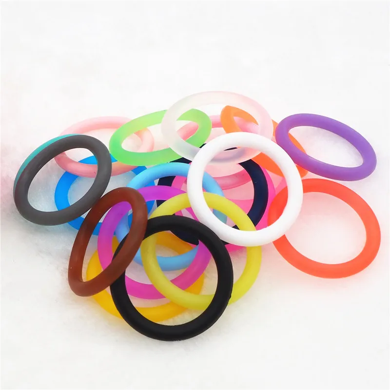 Chenkai 500pcs silicone O rings DIY baby pacifier dummy mam NUK adapter holder O rings Inner Diameter 21.5mm BPA Free