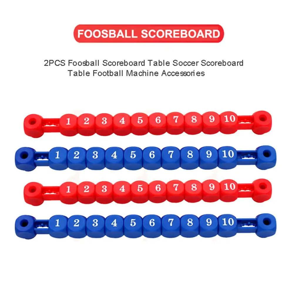 2pcs/set Football Scoreboard Table Football Score Counter 10 Numbers Scoring Score Counter Indicator Soccer Tables Accessories 1