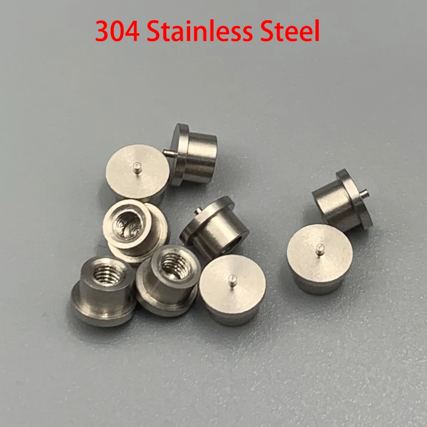 

M3 M4 M5 M6*4mm 5mm 6mm 8mm 10mm 12mm 16mm Length 304 Stainless Steel Internal Thread Discharge Soldering Pin Welding Stud Nut