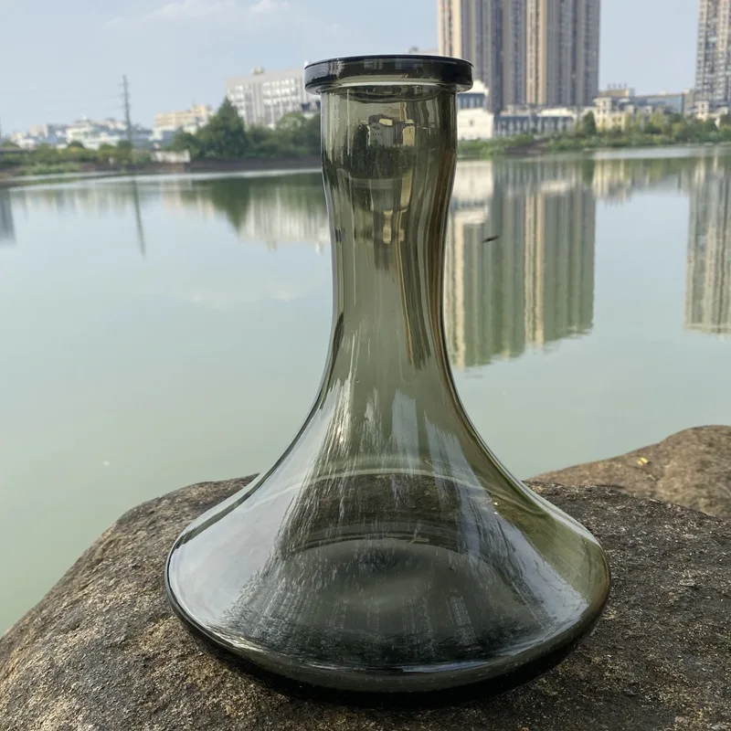 Big Size 26/20cm Hookah Base Glass Bottle Shisha Bottle Flask For Model Nargile Sheesha Narguile Chicha Cachimbas view 5