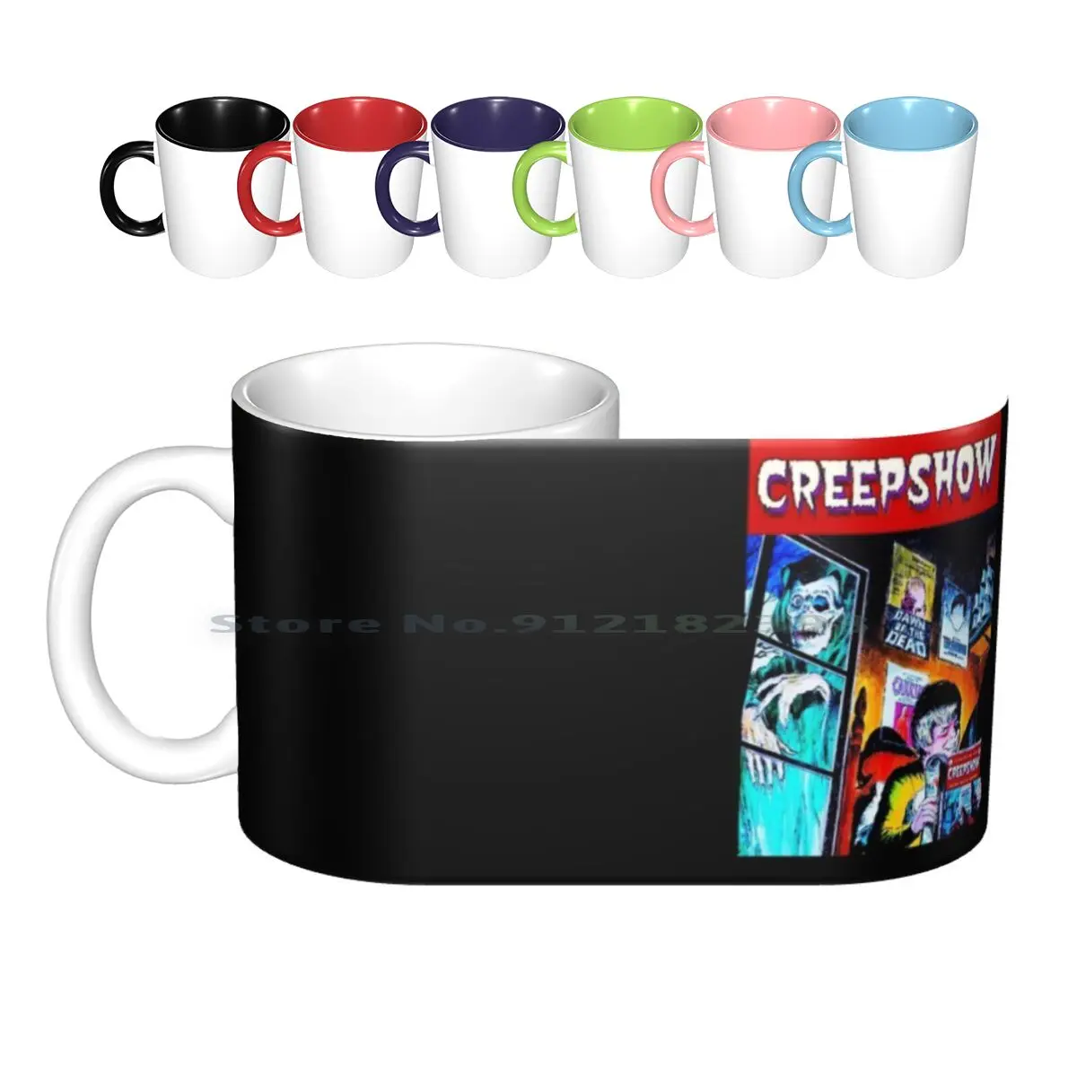 Creepshow Ceramic Mugs Coffee Cups Milk Tea Mug Creepshow George A Romero Stephen King Horror Horror Movie Horror Horror