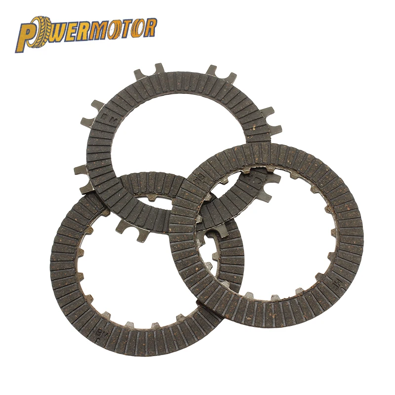 Motorcycle Accessories ATV Clutch Plate Discs Karting Pit Bike Friction Plate Set For 70cc-110cc Auto Motocross Clutch Plate