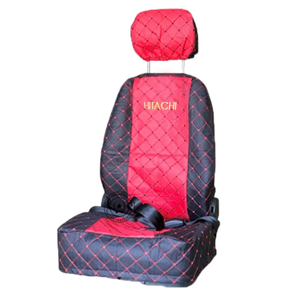 Excavator Seat Cushion for HITACHI KATO DOOSAN KOBELCO KOMATSU CATERPILLAR  HYUNDAI SANY Seat Cover