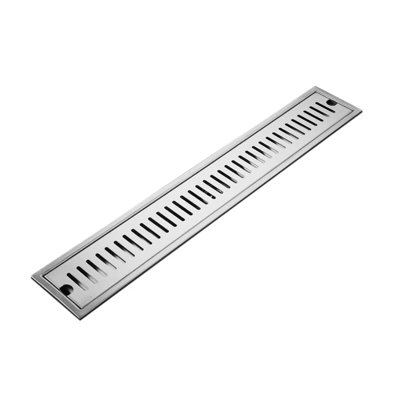 Hot SV-Rectangular Linear Shower Floor Drain Long Linear Drainage Channel Drain for Hotel Bathroom Kitchen Floor 20cm