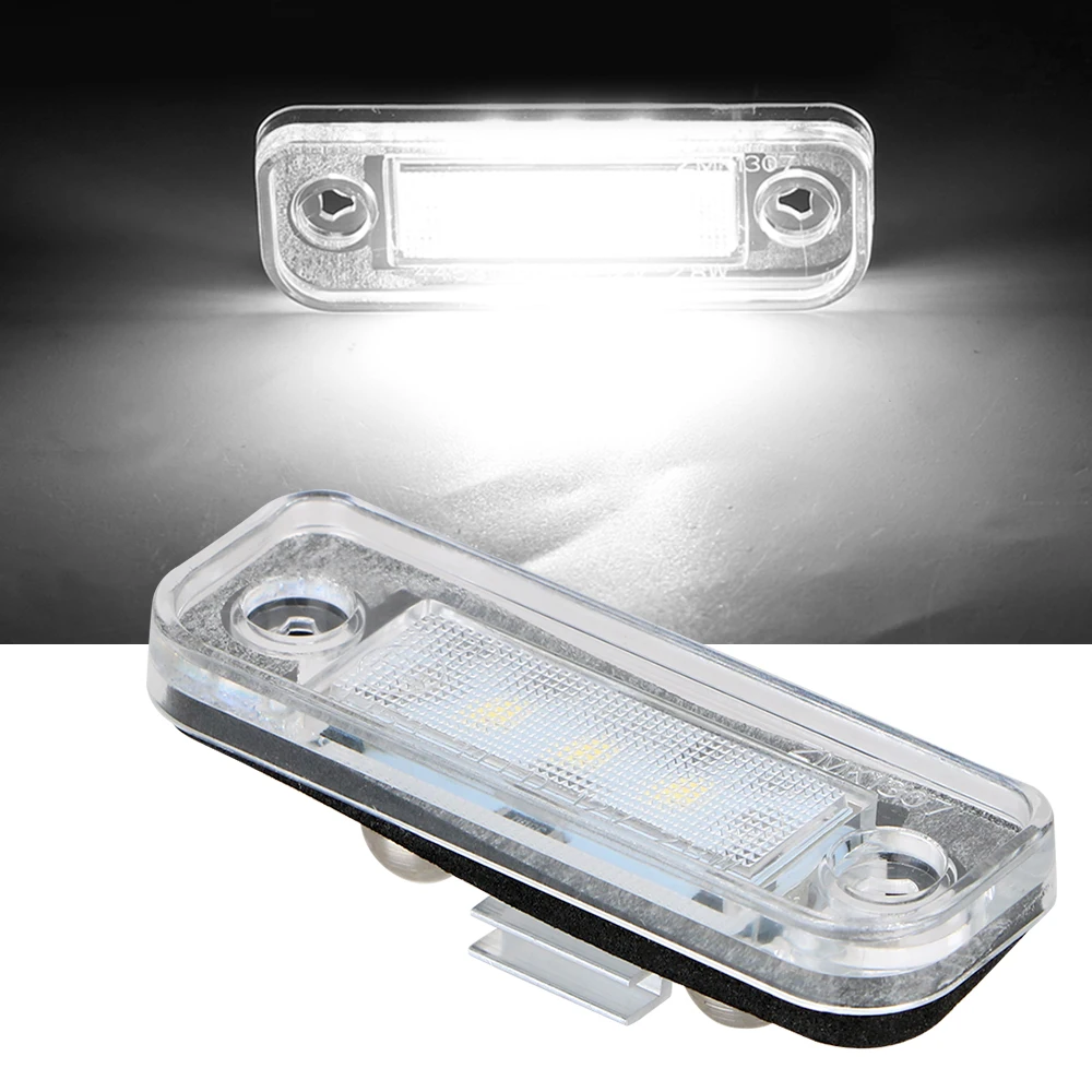 12V For Mercedes Benz W203 W211 C219 R171 CLS SLK Car Licence Plate Light Rear Signal Lamp Illumination Automotive Accessories