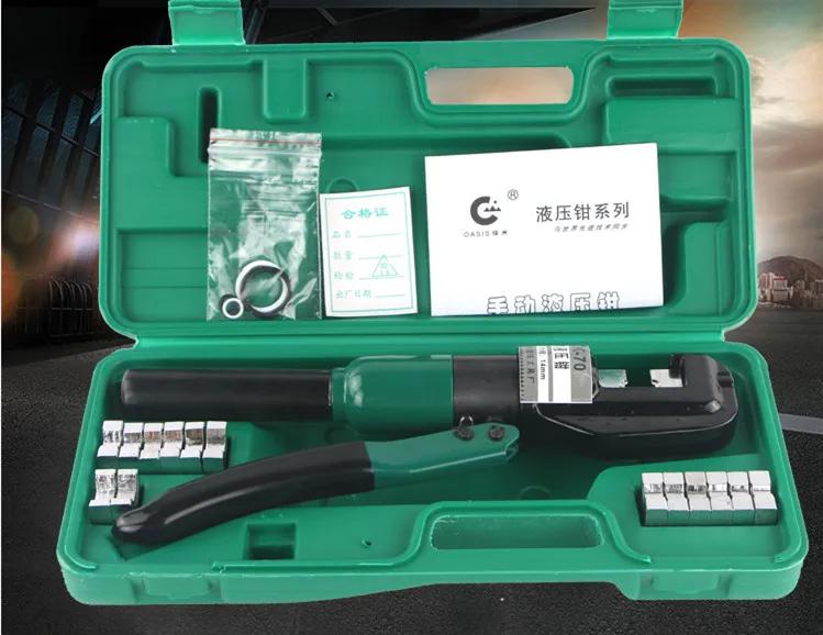 

Manual Hydraulic Clamp Crimping Pliers YQK-70 Hydraulic Cable 4-70mm2